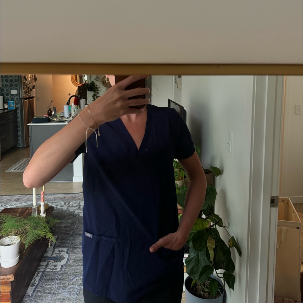 FIGS scrub top